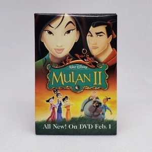 Mulan II Movie Promo Button Collectible Disney Classic - Picture 1 of 2