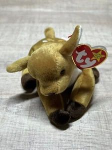 1998 TY Beanie Baby - WHISPER il Cervo (6,5 pollici) - MWMTs Peluche Giocattolo - Foto 1 di 4