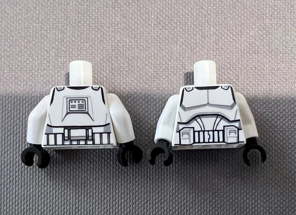 Custom printed clone trooper minifigure torso lot 5# - Image 1 of 1