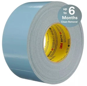 3 Rolls 3M Performance plus 8979 Duct Tape Heavy Duty Slate Blue 96 Mm X 54.8 M - Picture 1 of 2