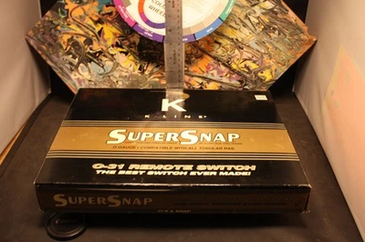 K-line Super Snap O-31 Left Hand Remote Switch Track K-0763 - Image 1 of 4