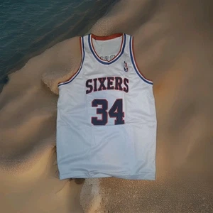 INDIVIDUELLES CHARLES BARKLEY 76ERS GENÄHTES HEIMTRIKOT GRÖSSE 4X - Bild 1 von 5