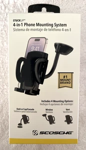 NEW StuckUp Universal 4-in-1 Phone Hands Free Mounting System SCOSCHE IHW10-SP1 - Picture 1 of 10