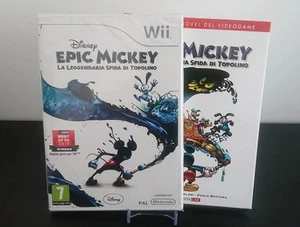 Epic Mickey The Legendary Mickey Mouse Challenge wii + Graphic Novel - Bild 1 von 9