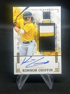 2025 Panini Impeccable #EJA-KG Konnor Griffin /99 Elegance RC Auto Patch Jersey - Picture 1 of 2