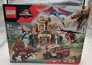 LEGO Jurassic World 76976 Spinosaurus Quetzalcoatlus NUOVO IN SCATOLA APERTA (#R2-A8) - Foto 1 di 8