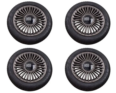 FIAT Nuovo 500e - 4x Original Winterräder bronze 50290266 6x16" ET41 - Bild 1 von 4