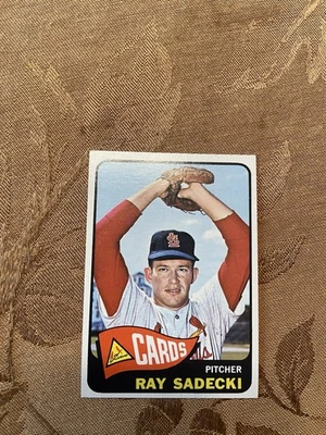 Béisbol 1965 Topps Ray Sadecki Cardenales de San Luis #230 casi nuevo Foto 1 de 2