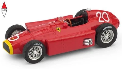 1/43 BRUMM FERRARI F1  D50 N 20 WORLD CHAMPION MONACO GP 1956  RED - Immagine 1 di 3
