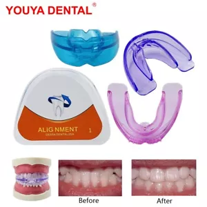 Corrector dental dental para adultos aparatos retenedor dental caja enderezar - Imagen 1 de 22