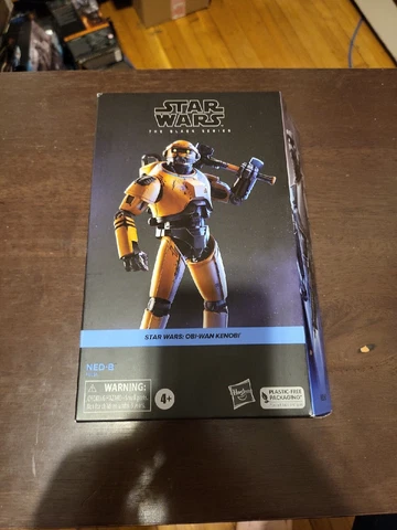 New 2022 Hasbro Star Wars Black Series 6" Deluxe NED-B Action Figure Sealed Cover