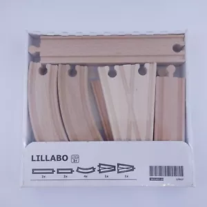 Ikea LILLABO Train Track Set 10 pieces Straight, Curved, Y-Track NEW - Picture 1 of 3