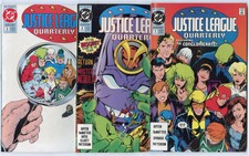 Justice League Quarterly #1 - 17  Complete Run  avg. NM 9.4  Giants  DC  1990