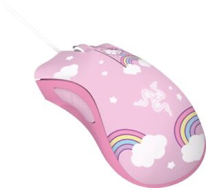 Razer Deathadder HELLO KITTY Edition Wired Optical Pink Gaming Mouse RZ01-0385