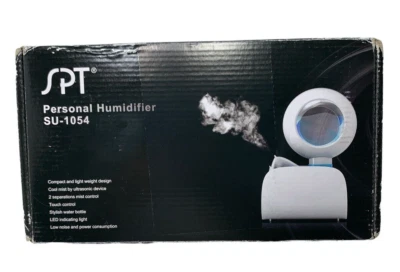 * SPT Ultrasonic Cool Mist Humidifier Re-Fillable Water Bottle LED Indicator - Image 1 of 4
