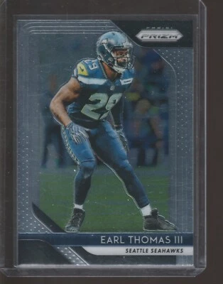 2018 Earl Thomas III Panini Prizm Football #20 Seattle Seahawks - Image 1 of 2