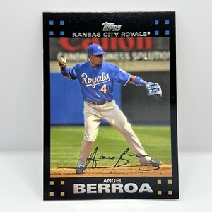 2007 Topps Baseball Angel Berroa Base #447 Kansas City Royals