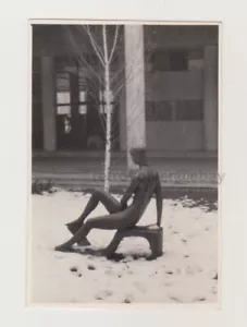 Surreale Skulptur Sozialistischer Realismus Figur Statue abstrakt Schnappschuss ungewöhnlich - Bild 1 von 7