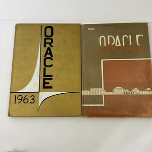 1963 & 1964Yearbook Delphi High School IN With Great Photos -The Oracle - Picture 1 of 12