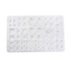 Gem Jewelry Silicone Casting Mold for Resin Epoxy Jewelry Making Cake Decors