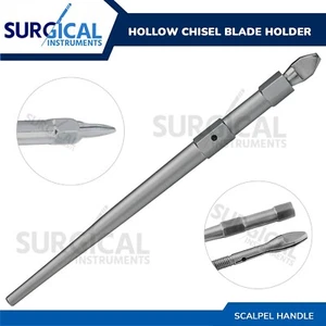 Hollow Chisel Blade Holder Scalpel Handle Holder for Gouge Blades German Grade - Picture 1 of 3