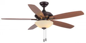 Wind River 52" Modelo Bronze Finish Pull Chain Ceiling Fan WR1426OB - Picture 1 of 1