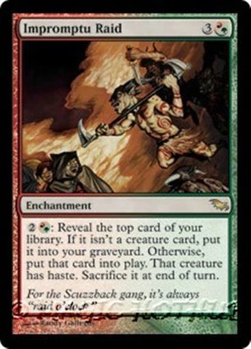 MTG - IMPROMPTU RAID - Shadowmoor (R) - Image 1 of 1