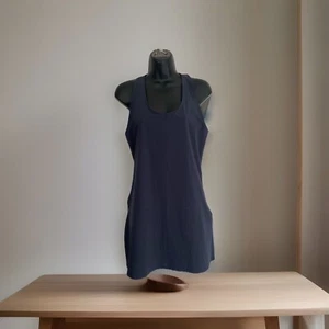Backcountry Small Racer Back Blue Nylon Dress D12 - Picture 1 of 11