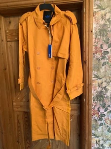 adidas blue version trench coat, Orange, size 6, bnwt - Picture 1 of 9