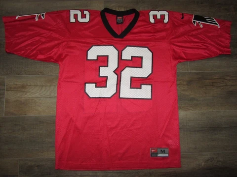 Atlanta Falcons Jamal Anderson Nike NFL Football Jersey M Vintage Team Red Rare Cover