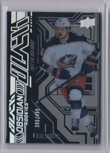 2022-23 SPx UD Black Obsidian Rookies Trey Fix-Wolansky RC /499 Columbus Blue - Picture 1 of 2