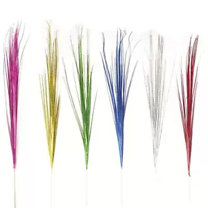 90cm Shiny Holographic Bear Onion Grass Glitter Artificial Flowers Fake - Picture 1 of 11