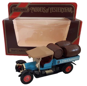 MATCHBOX GESTERN Y26 1918 CROSSLEY BIER LKW LOWENBRAU VERPACKT MASSSTAB 1:47 - Bild 1 von 3