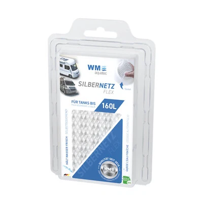WM aquatec silbernetz Trinkwasserkonservierung, Camping, 160l Tank (120l)