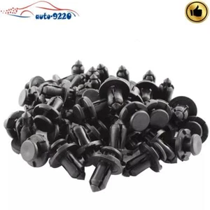 For Honda & Acura Trim Panel Clips Bumper Fender Push Pin Rivet 50Pcs 10mm - Bild 1 von 8
