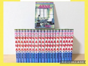 NANA Vol.1-21 Komplettsatz Manga Comics Ai Yazawa Japanisch Sprache GEBRAUCHT - Bild 1 von 1