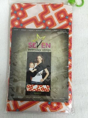 Portabebés SIETE Eslingas Diarias Naranja Pivote Talla 3 - Nuevo Foto 1 de 2