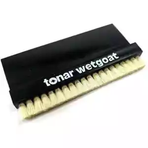 Tonar Wetgoat Goat Bristle Wet Vinyl Record Cleaning Brush Hi-Fi - Picture 1 of 8