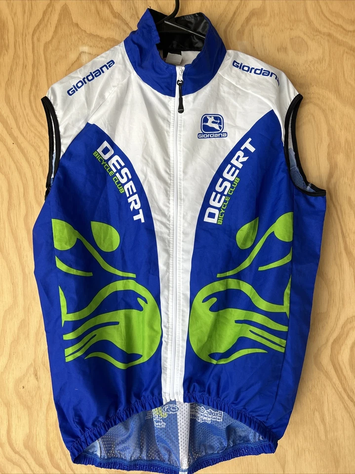Giordana Men's Large Bikery Raintex Wind Cycling Vest - Image 1 of 4