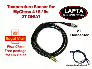 Sensor de temperatura del agua Mychron para Mychron 4 2T o 5 2T SOLAMENTE (plomo largo) - Imagen 1 de 3