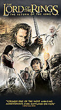 The Lord of the Rings: The Return of the King (VHS, 2004, 2-Tape Set, Full-Screen)