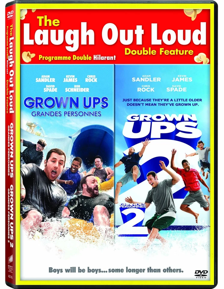 Grown Ups / Grown Ups 2 (The Laugh Out Loud - Double Feature) - Image 1 of 1