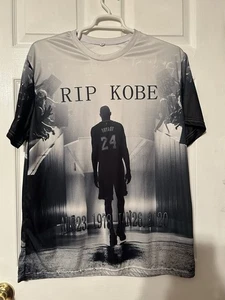 Kobe Bryant Basketball Graphic Tee Vintage Style Sports Fan T-Shirt Unisex XXL - Picture 1 of 5