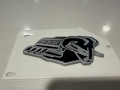 2026 Ram 1500 2500 5.7L 6.4L V8 Hemi 3D Fender Emblem Satin Right Side Mopar OEM - Image 1 of 4