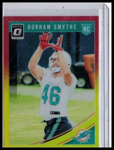 Donruss Optic #135 Durham Smythe 2018 rojo y amarillo - Imagen 1 de 2