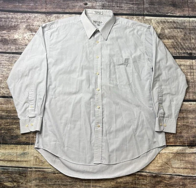 VTG Monsieur by Givenchy Shirt Men's 17.5 34/35 Button Down Pocket - Image 1 of 4