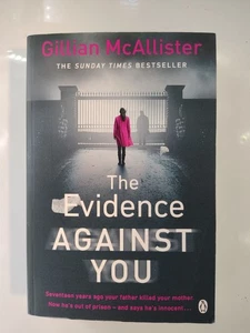 The Evidence Against You By Jillian McAllister (Like New Paperback) - Picture 1 of 2