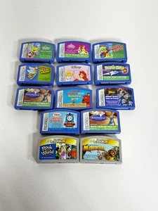LeapFrog Leapster LeapPad L-Max Learning Game Cartridge Lot of 13 Games - Picture 1 of 7