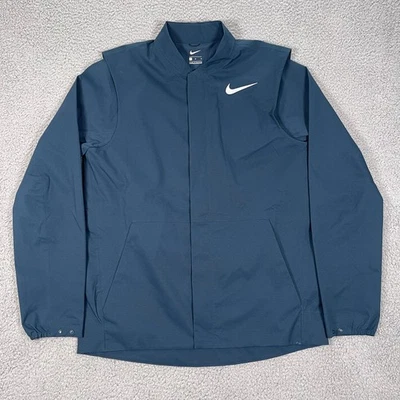 Nike Golf Hypershield Jacket Men M Blue Hyperadapt Golf Hybrid Active Athleisure - Image 1 of 4