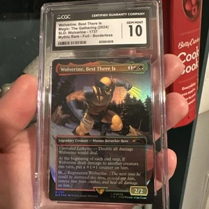Wolverine, Best There Is Rainbow Foil Magic The Gathering - Guarida Secreta - Calificado CGC 10 💎 - Imagen 1 de 10